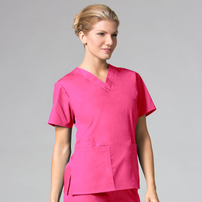 Maevn Core 1016 Women’s Classic V-Neck Top