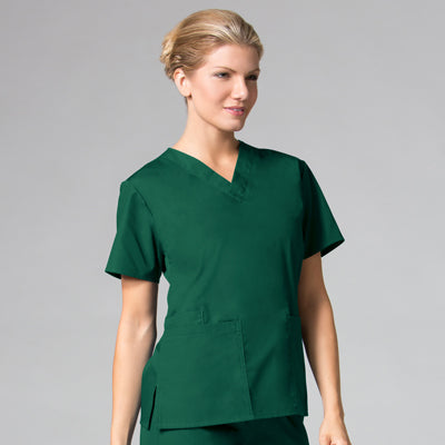 Maevn Core 1016 Women’s Classic V-Neck Top