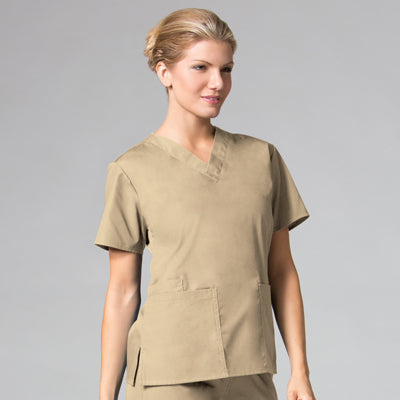 Maevn Core 1016 Women’s Classic V-Neck Top