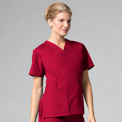 Maevn Core 1016 Women’s Classic V-Neck Top