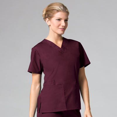 Maevn Core 1016 Women’s Classic V-Neck Top