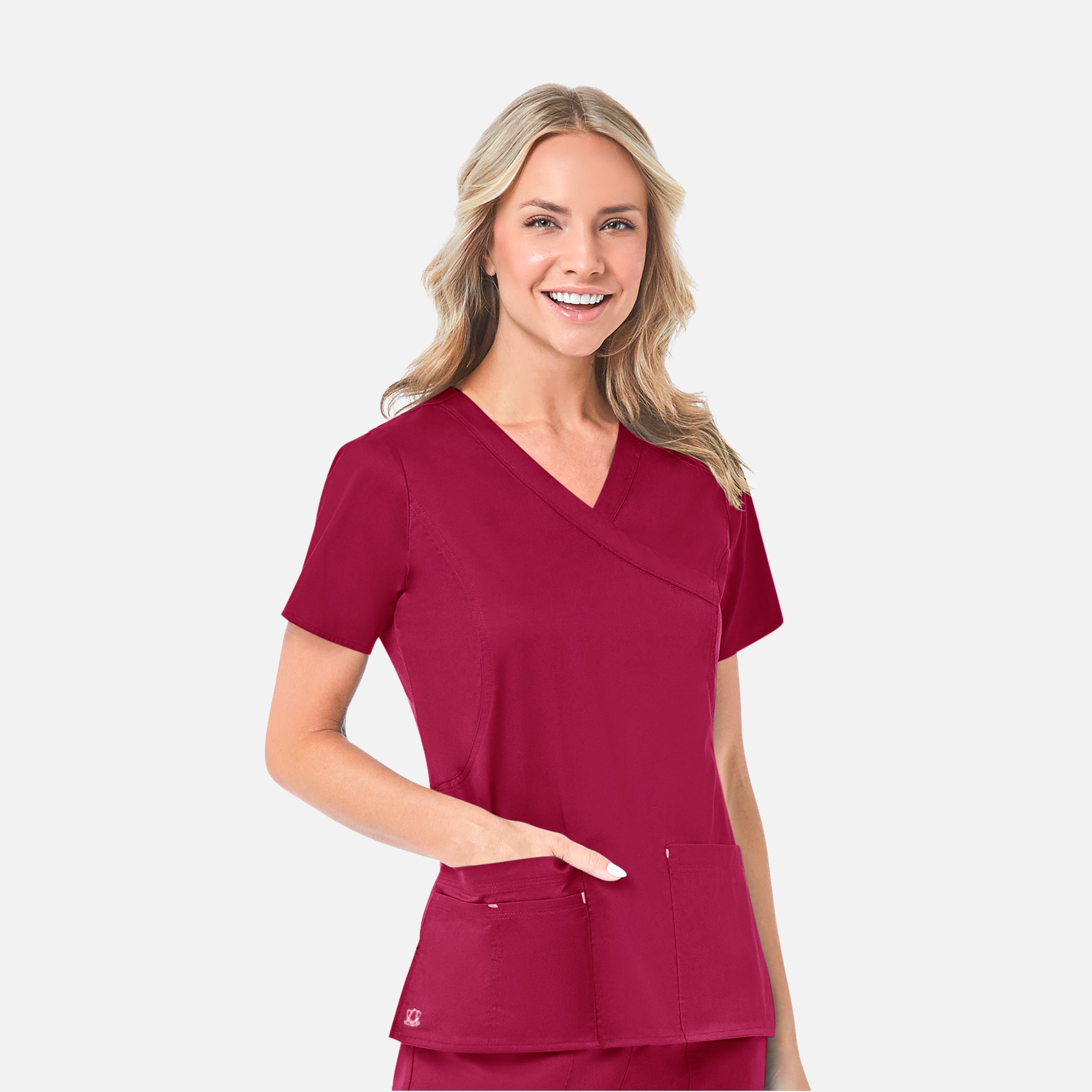 Maevn Blossom 1102 Mock Wrap Top
