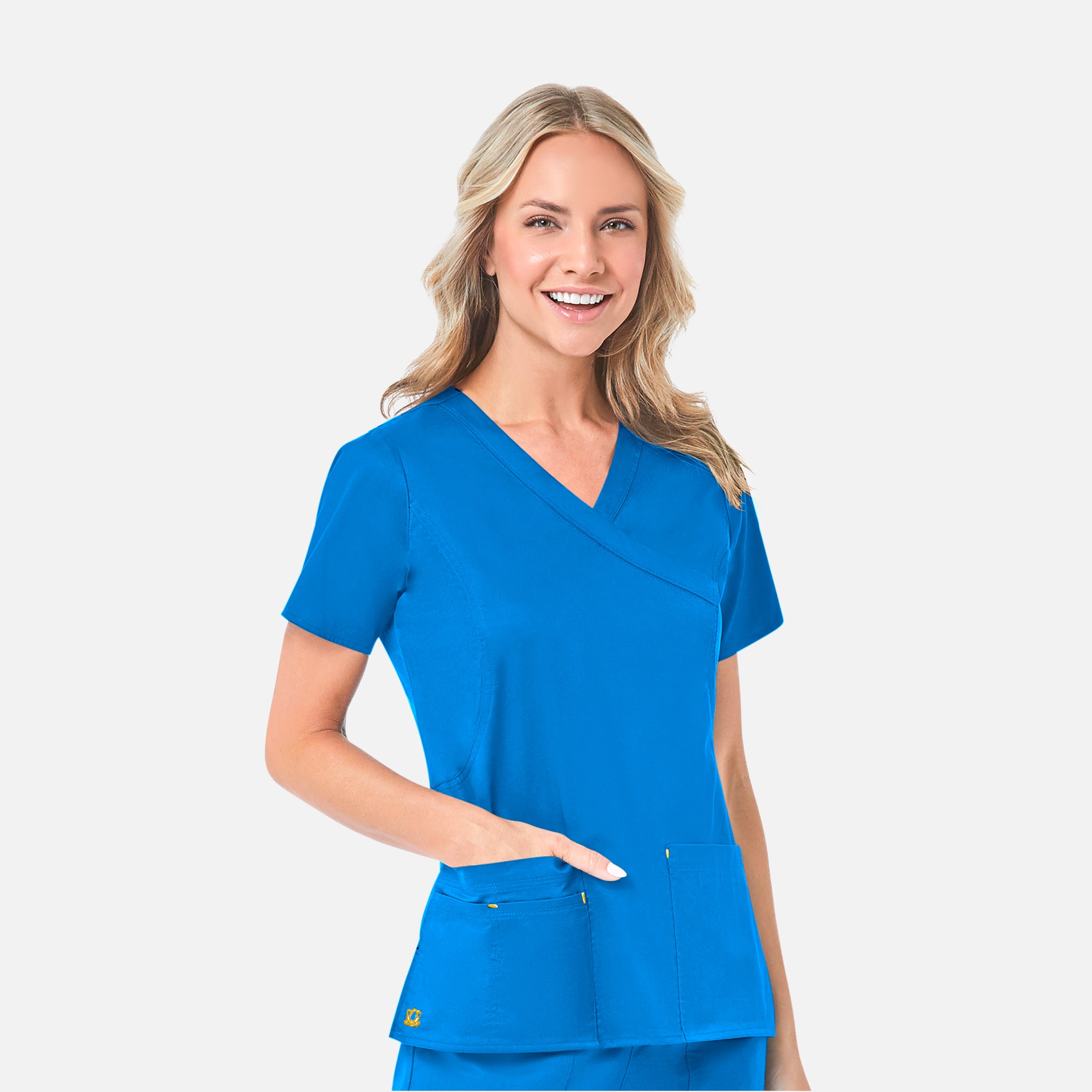 Maevn Blossom 1102 Mock Wrap Top