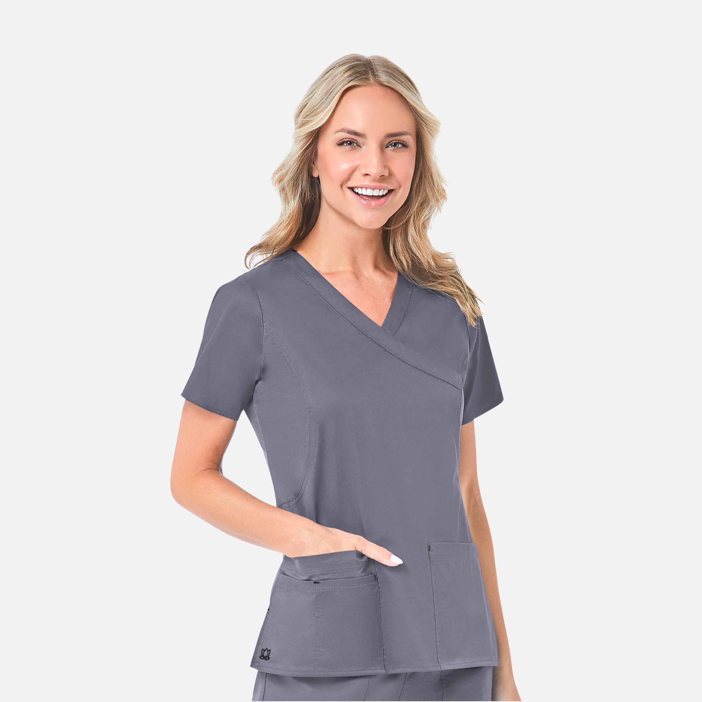 Maevn Blossom 1102 Mock Wrap Top