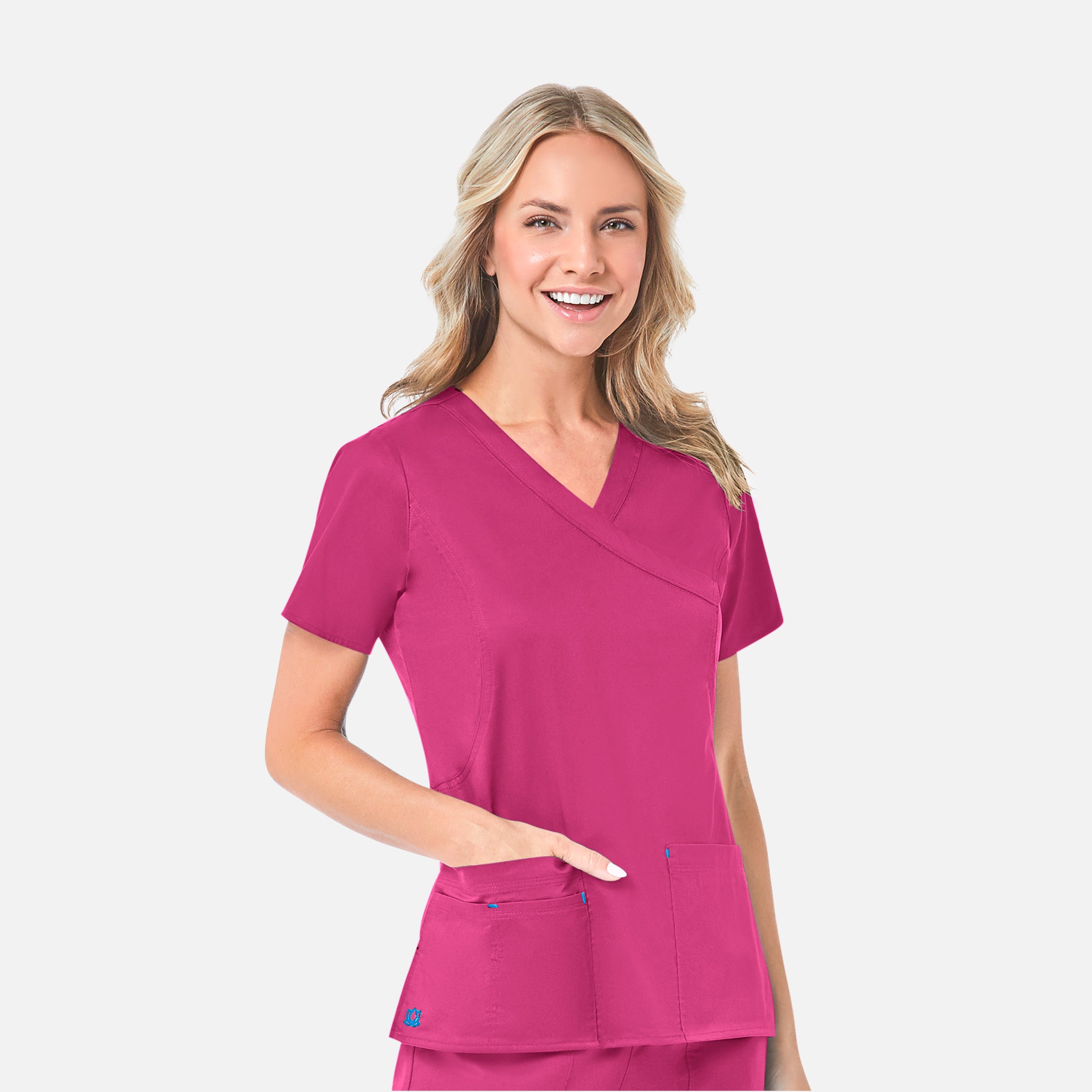 Maevn Blossom 1102 Mock Wrap Top