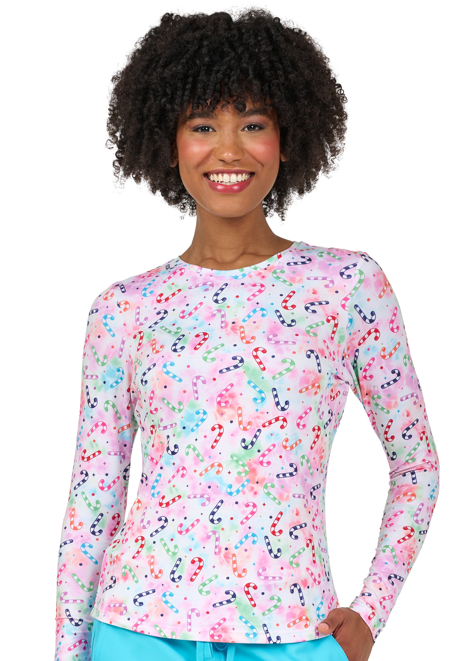 Zavaté Ava Therese Women's 1155 Bella Brushed Knit Printed Tee