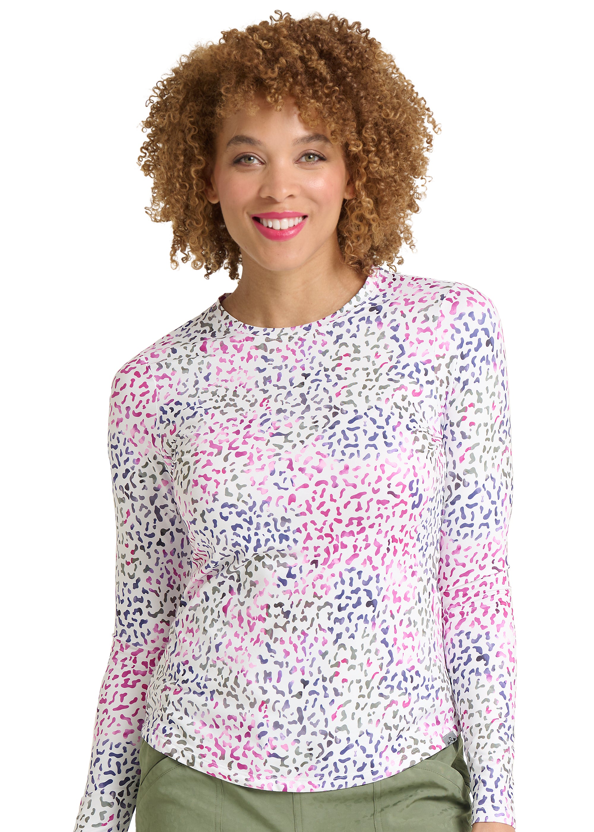 Zavaté Ava Therese Women's 1155 Bella Brushed Knit Printed Tee