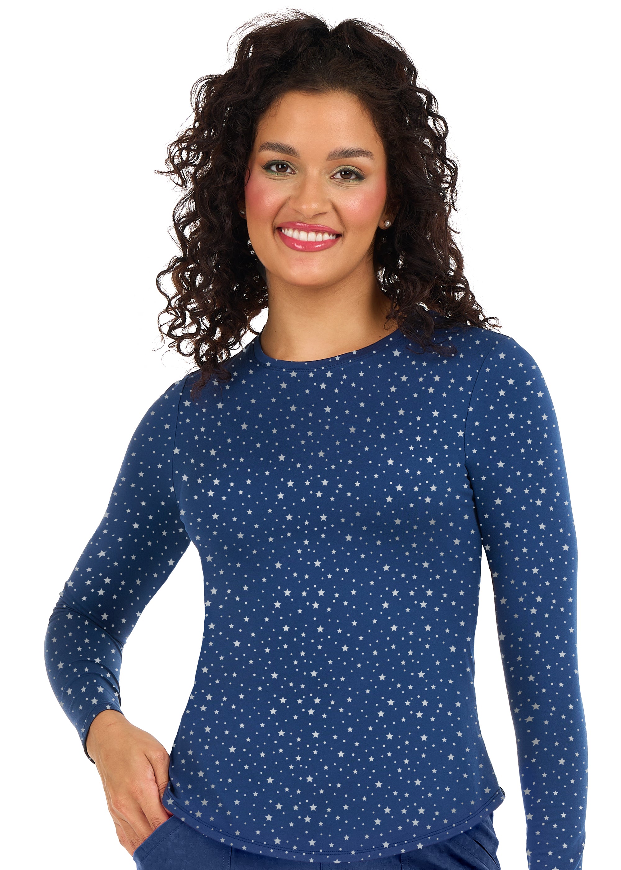 Zavaté Ava Therese Women's 1155 Bella Brushed Knit Printed Tee