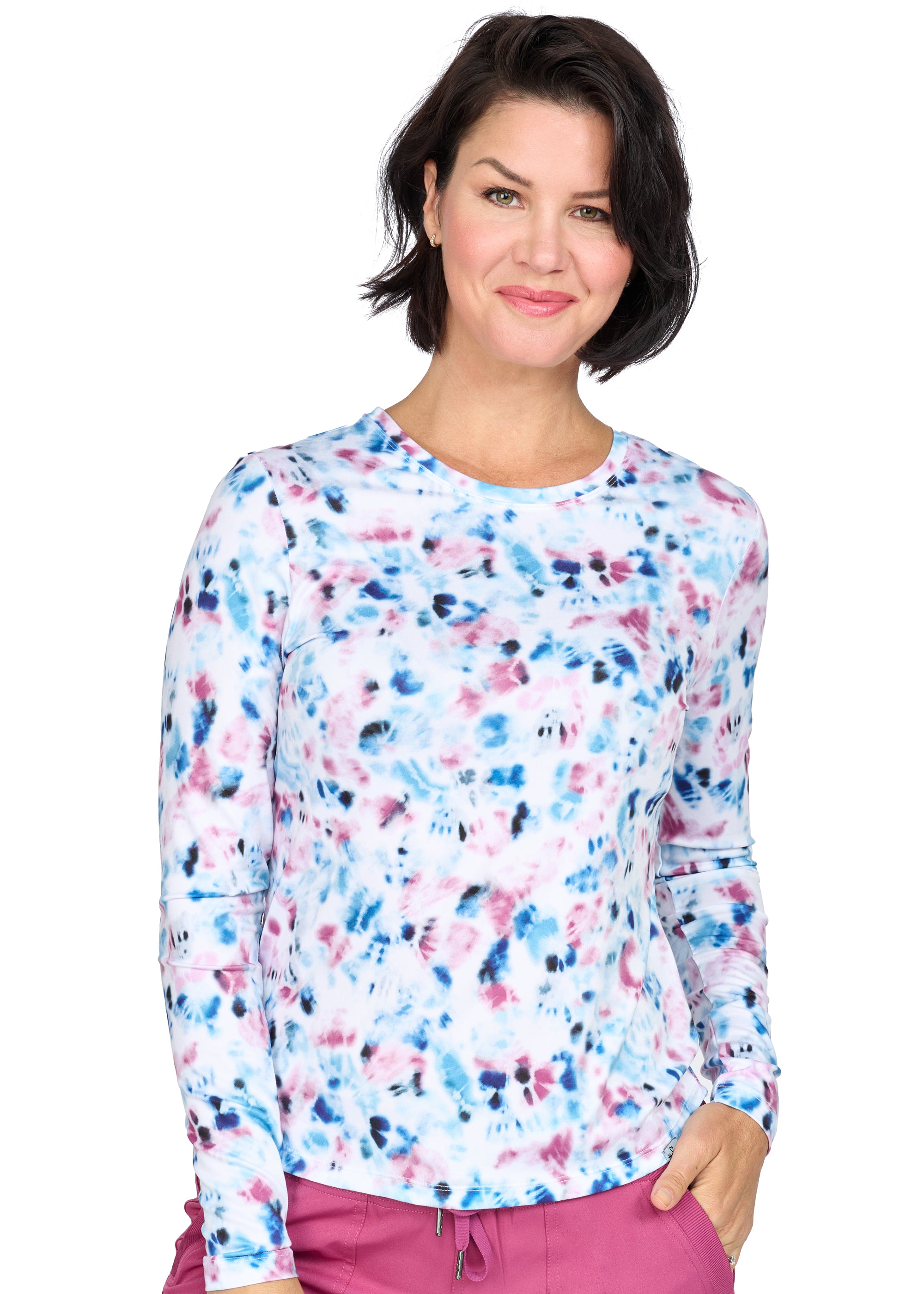 Zavaté Ava Therese Women's 1155 Bella Brushed Knit Printed Tee