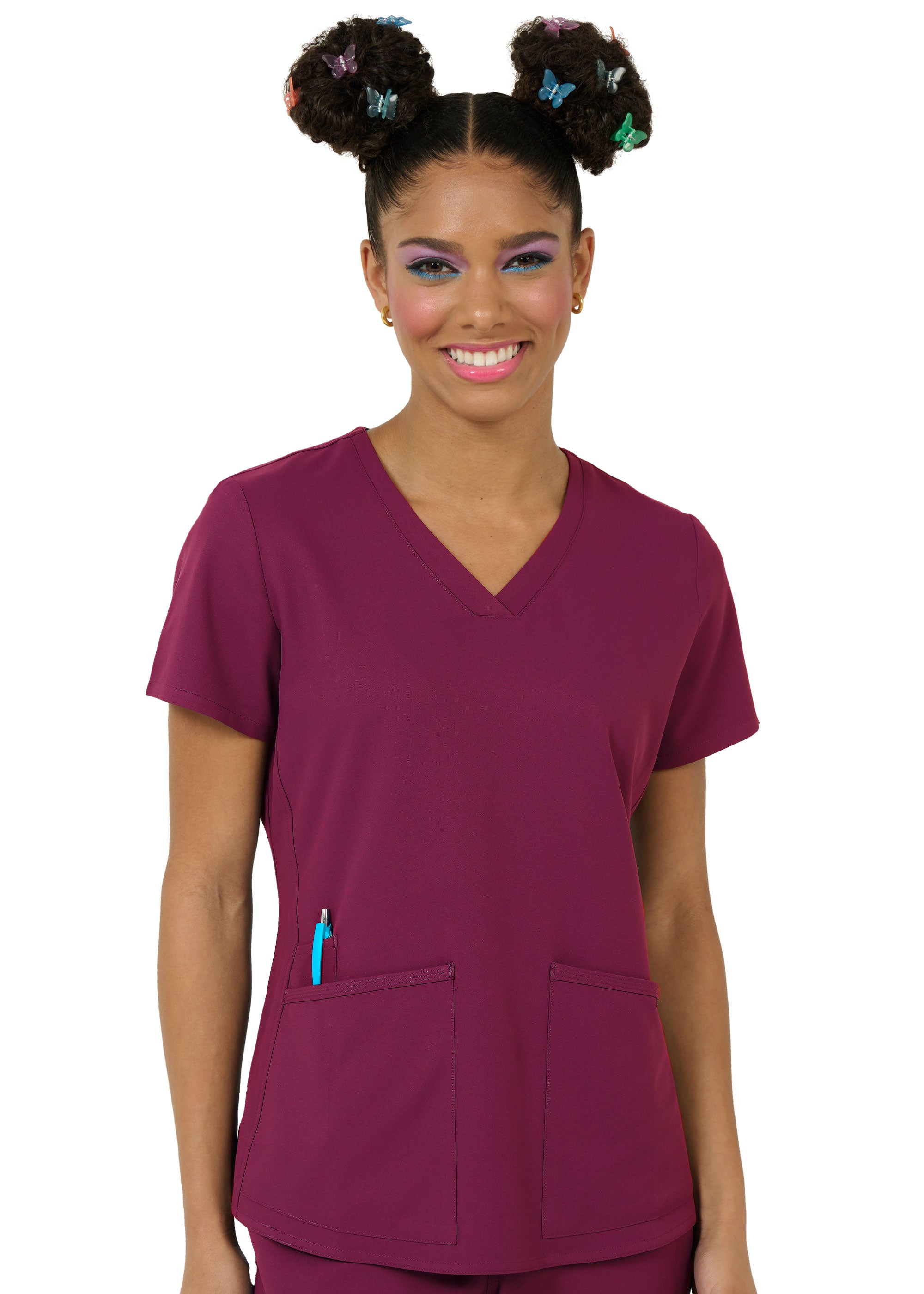 Zavaté Studio Women's 1165 Focus V-Neck Top