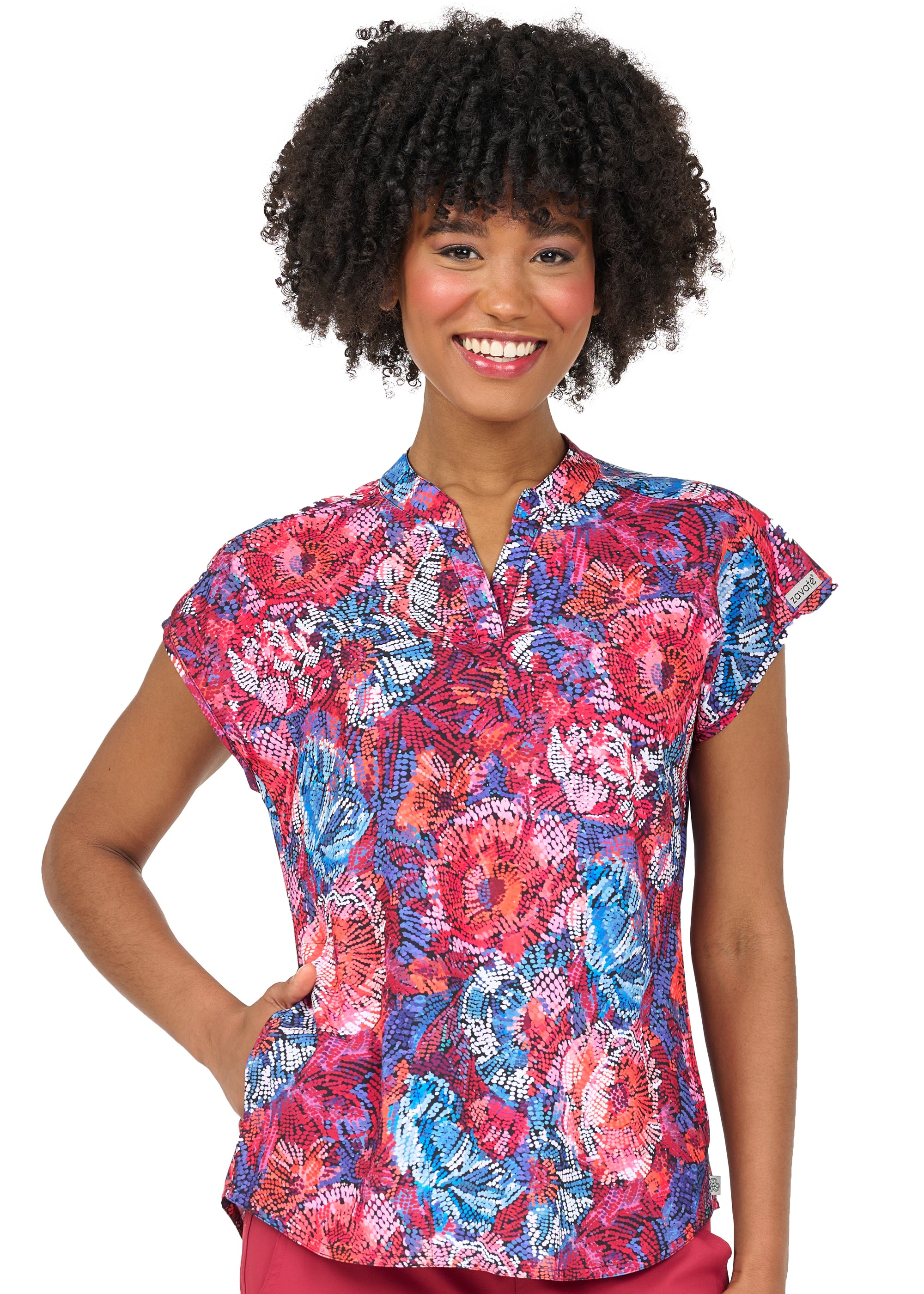 Zavaté Ava Therese Women's 1172 Diana Print Top