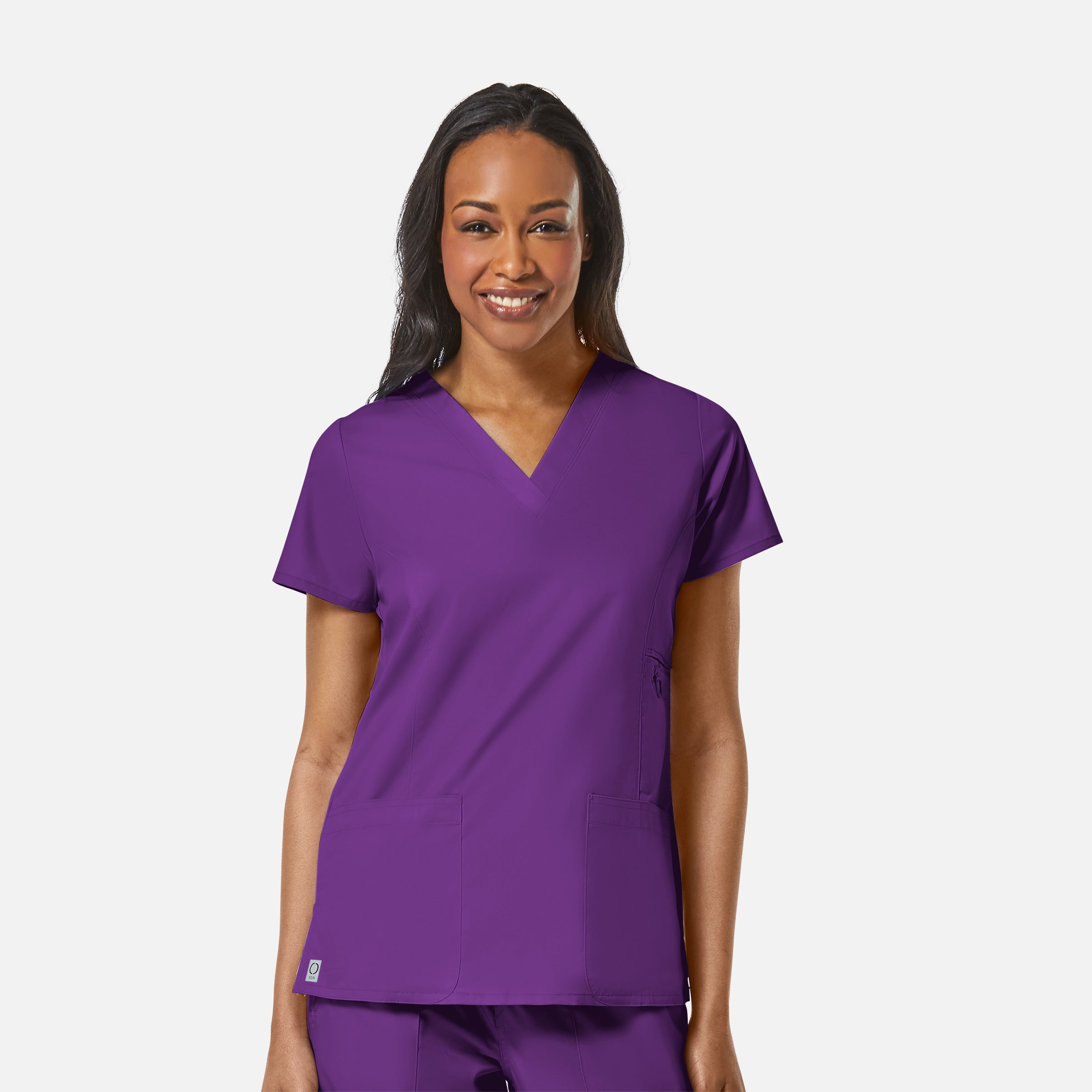 Maevn EON 1708 Women’s Multi-Pocket V-neck Top