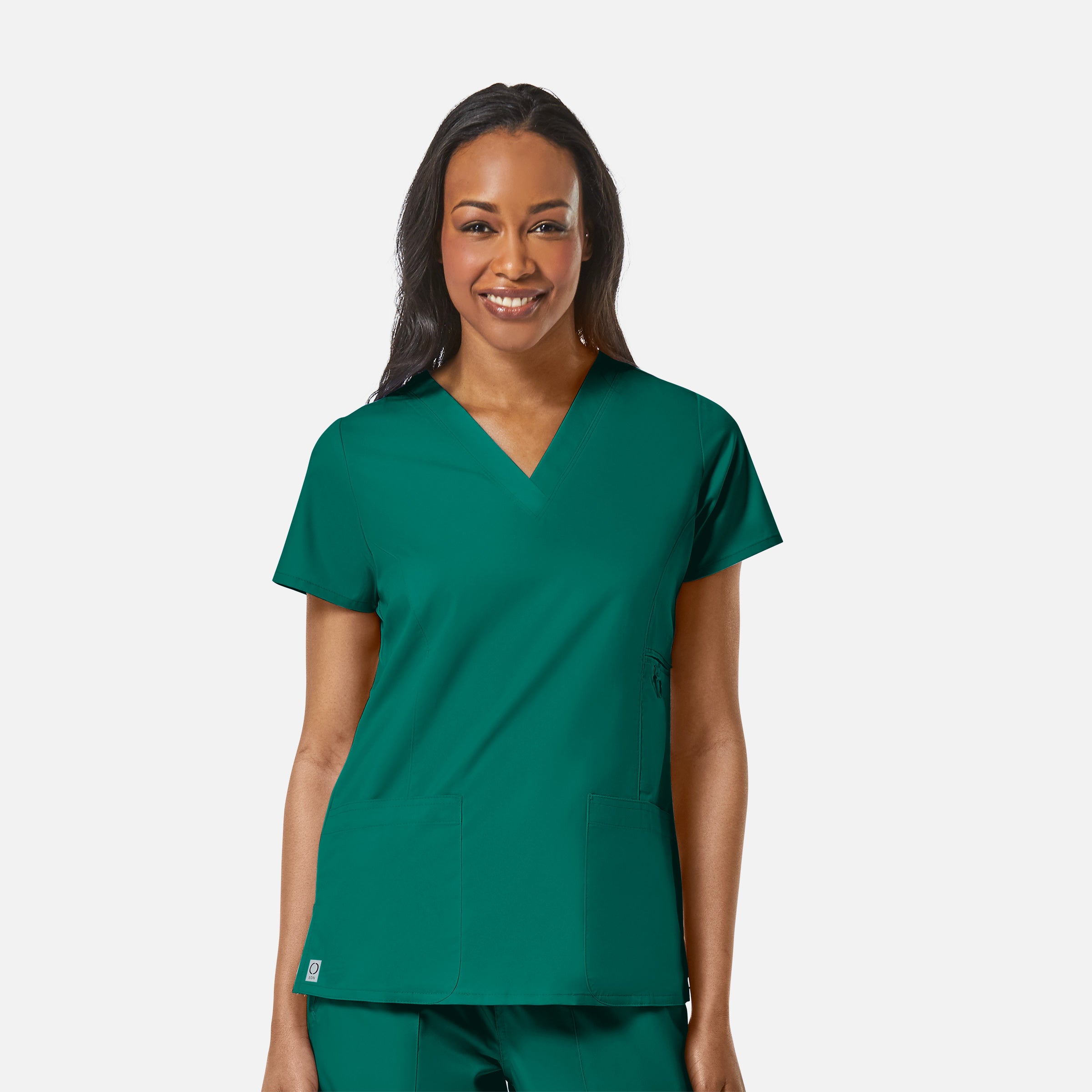 Maevn EON 1708 Women’s Multi-Pocket V-neck Top