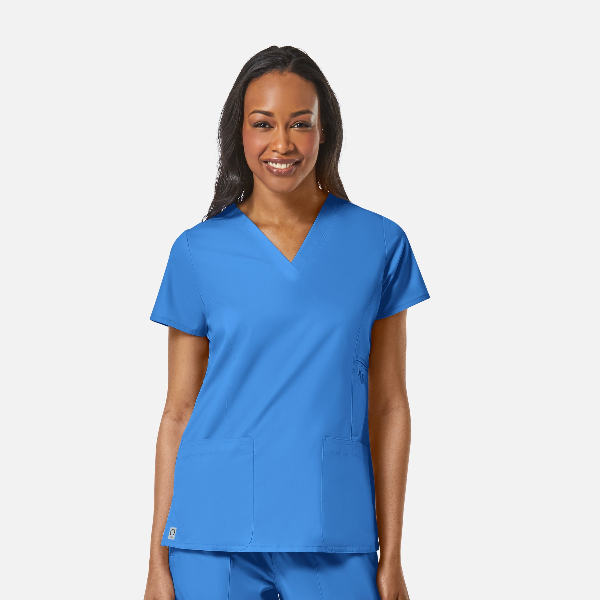 Maevn EON 1708 Women’s Multi-Pocket V-neck Top