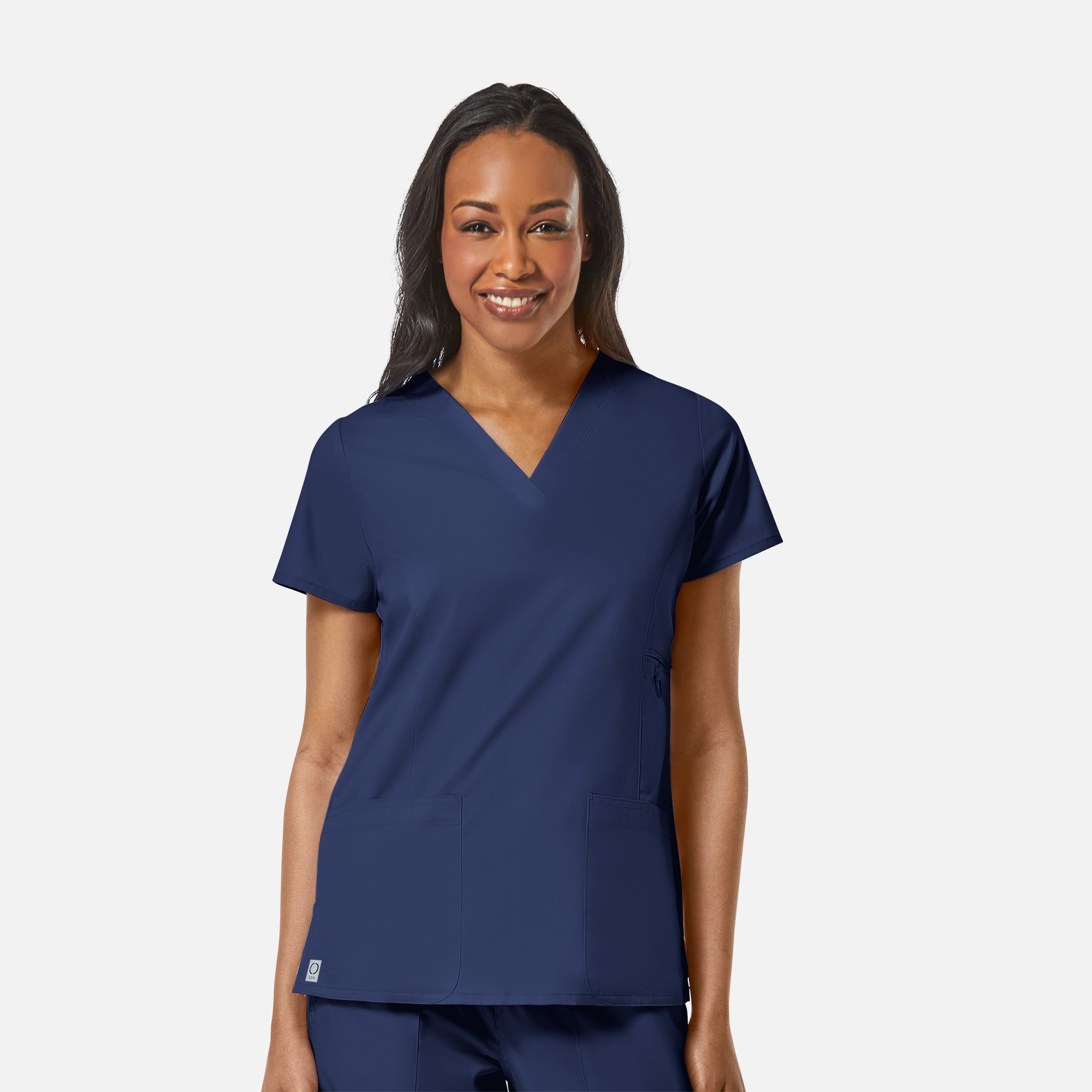 Maevn EON 1708 Women’s Multi-Pocket V-neck Top
