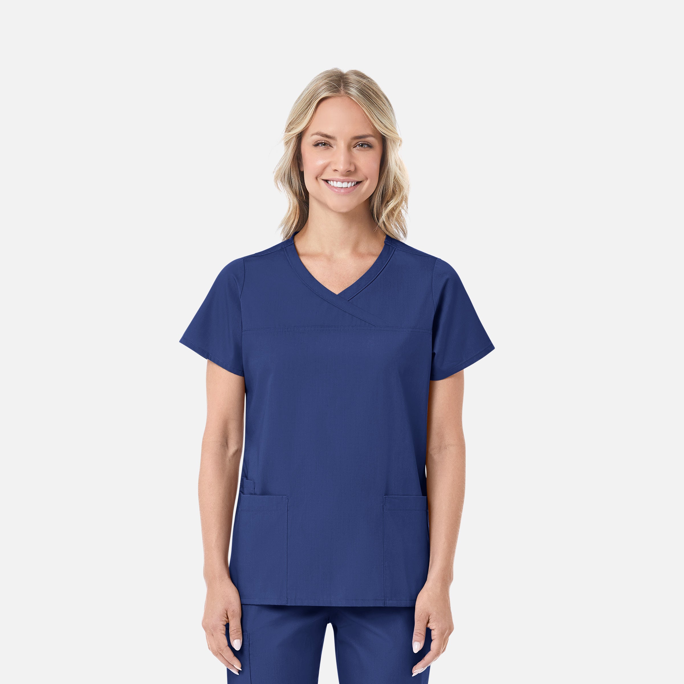 Maevn RedPanda 1726 Women’s Mock Wrap Top