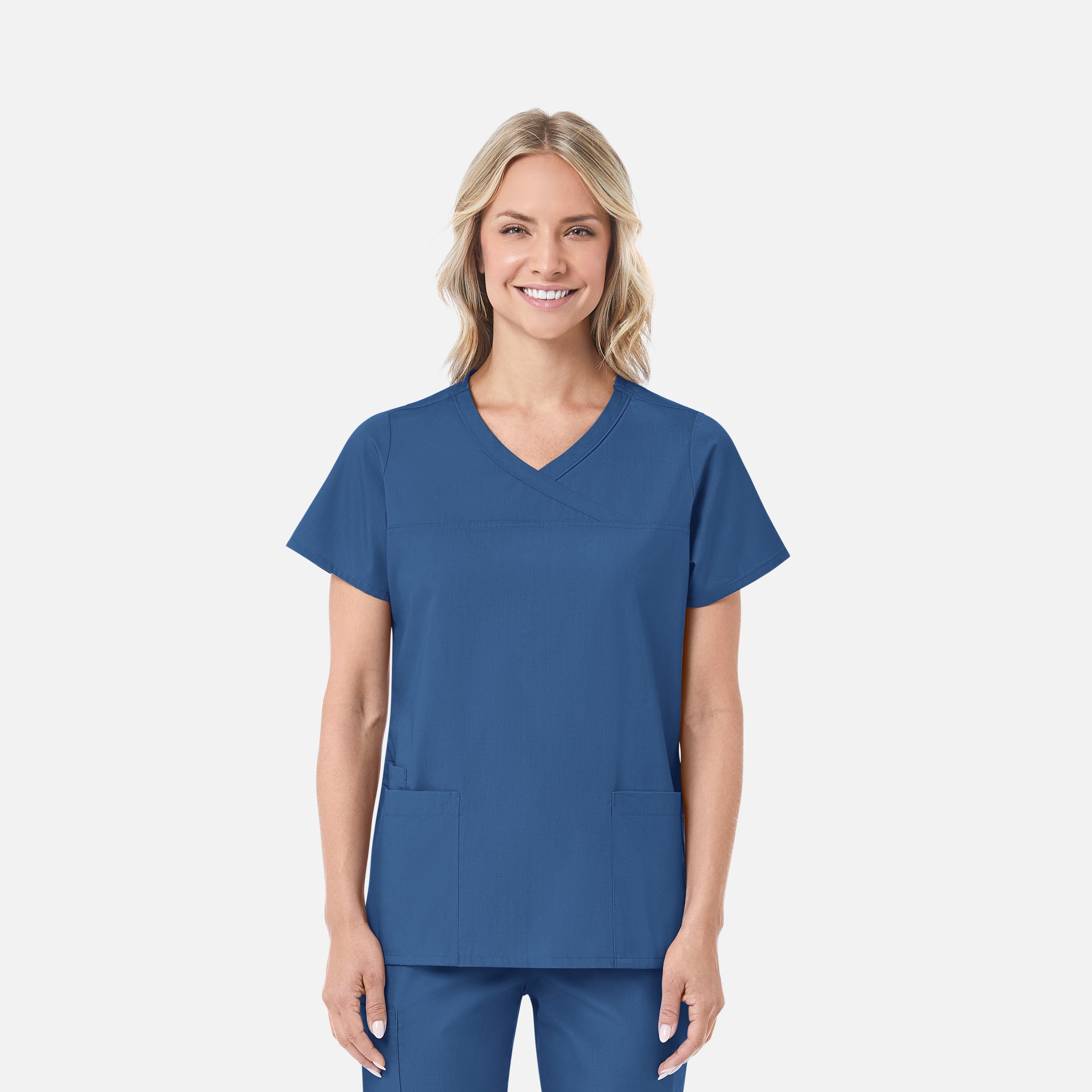Maevn RedPanda 1726 Women’s Mock Wrap Top