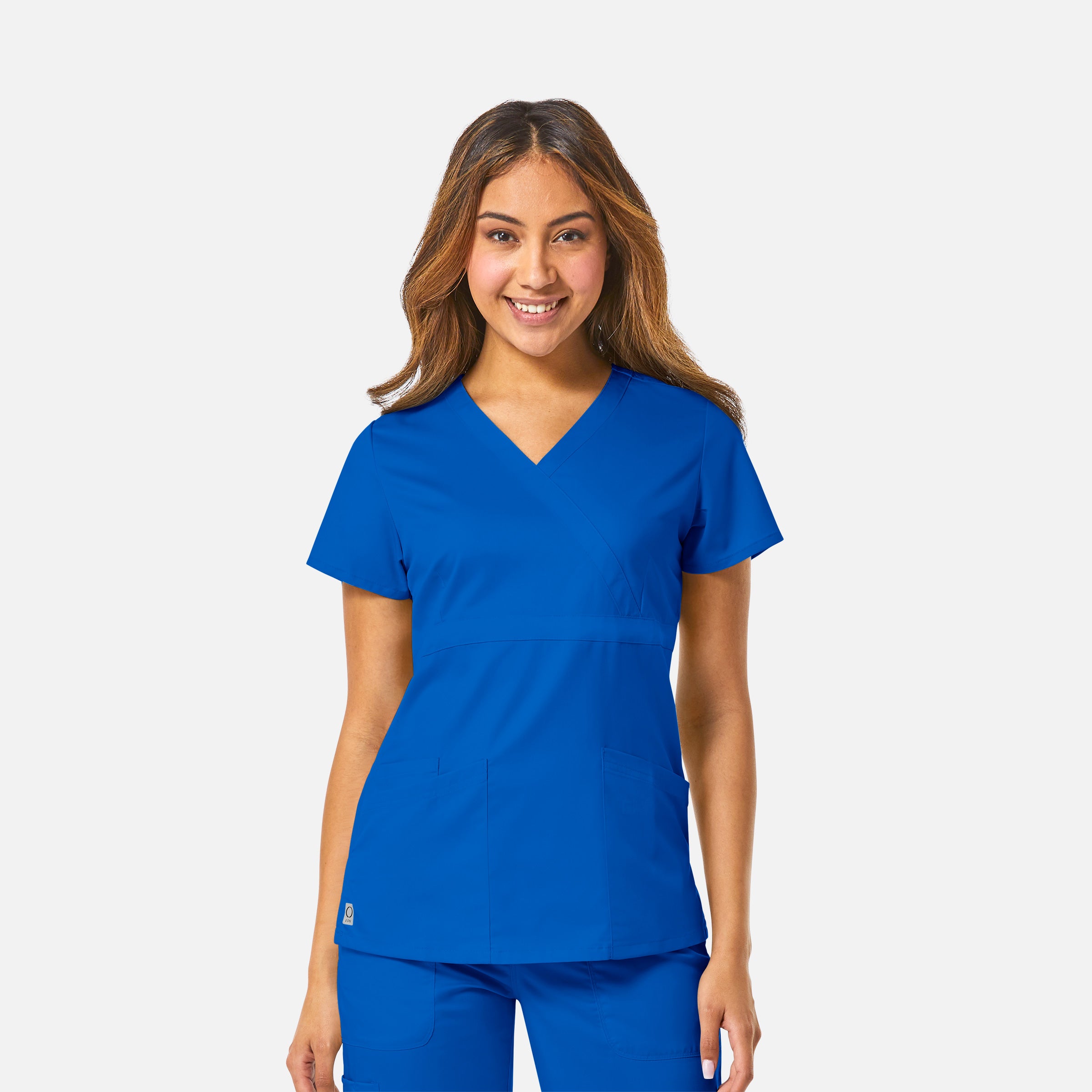 Maevn EON 1748 Women’s Mock Wrap Top with Empire Waist