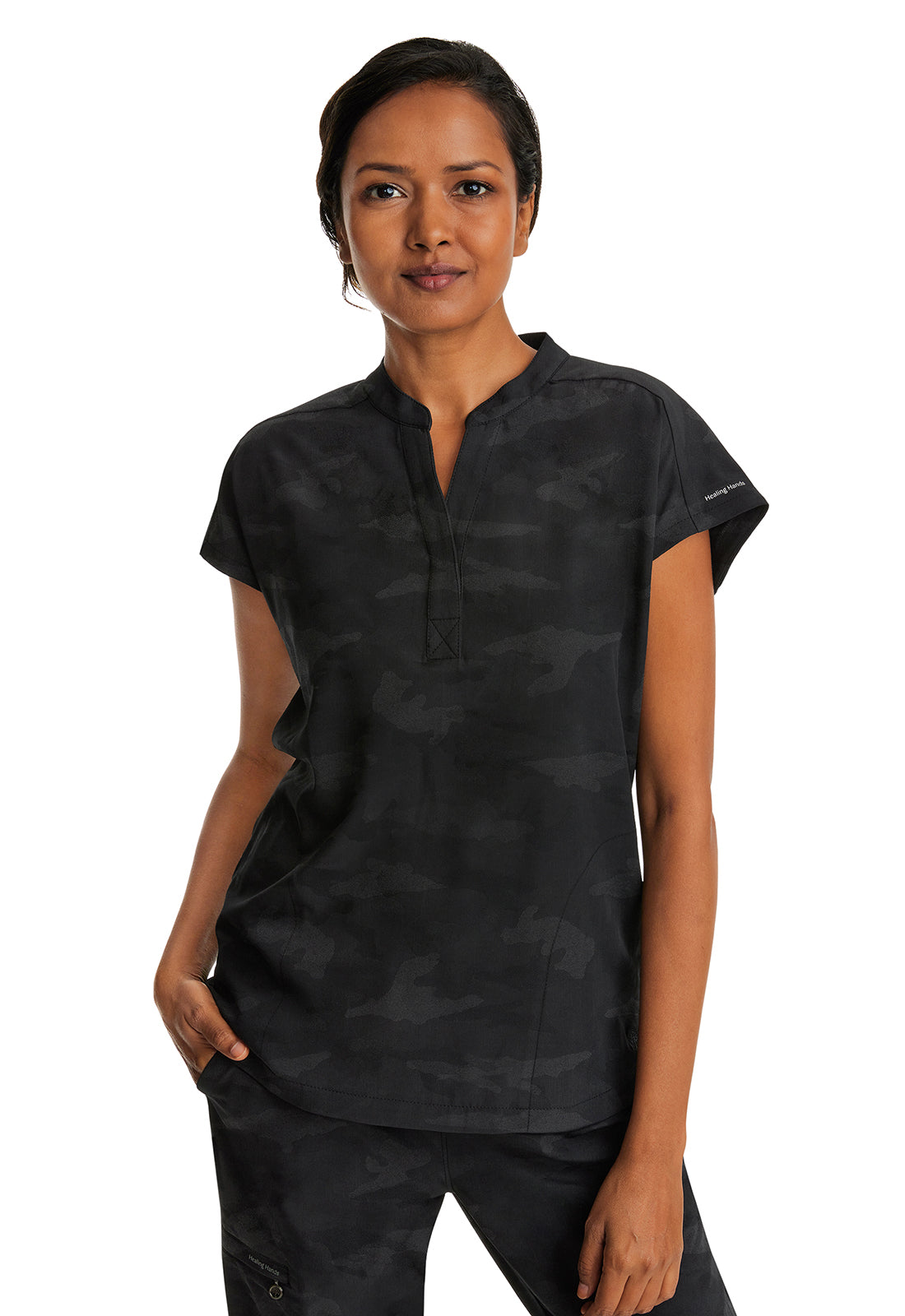 HH PL JACQUARD Women's 2352 Journey Camo Top