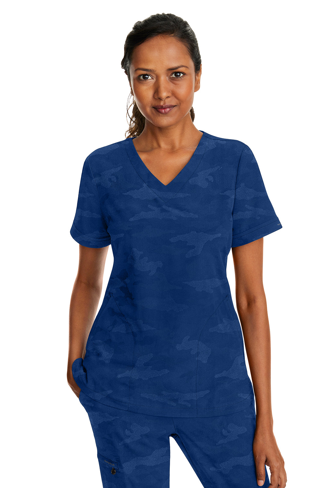 HH PL JACQUARD Women's 2353 Joy Camo Top