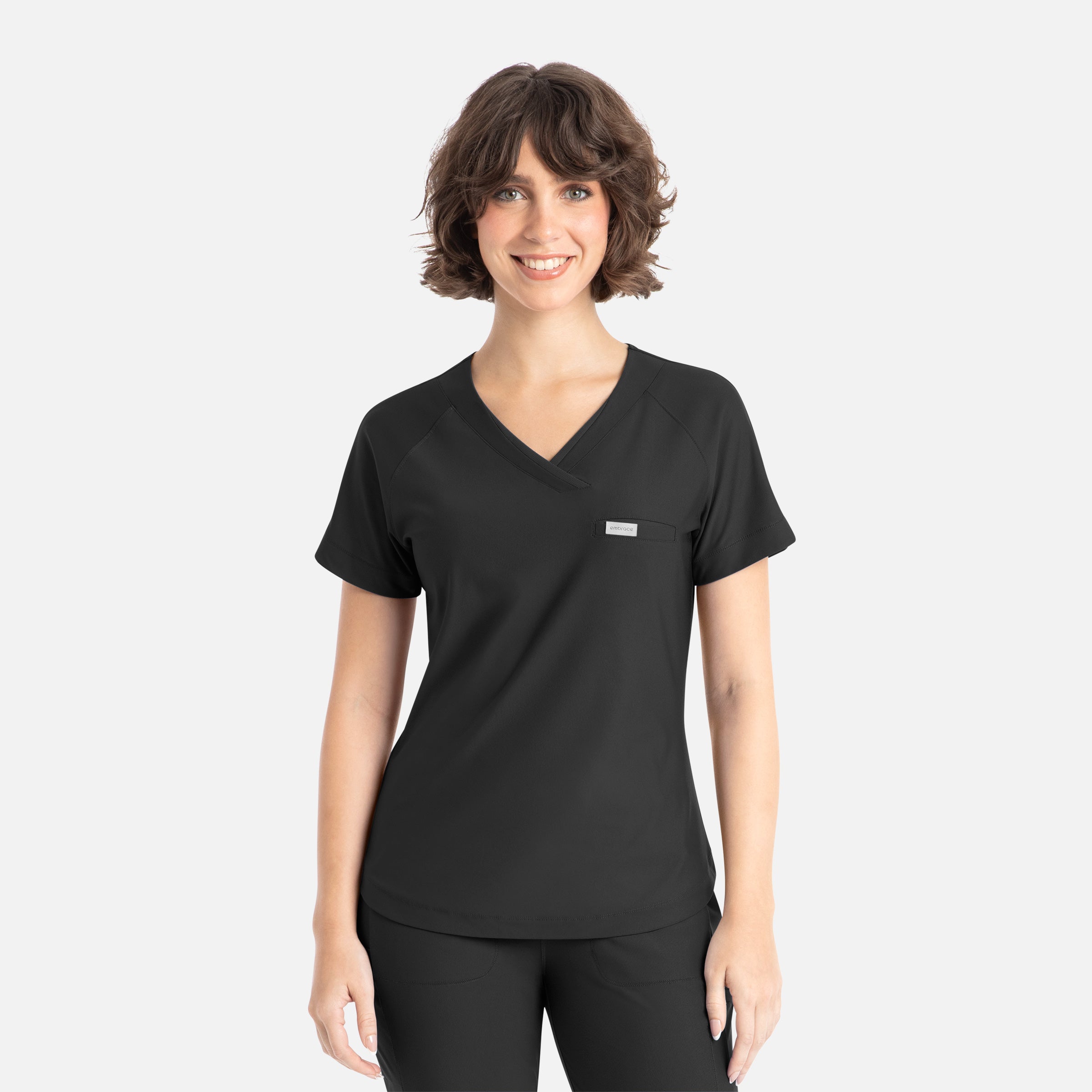 Maevn Embrace 2502 Luna - Tuckable Y-Neck Top