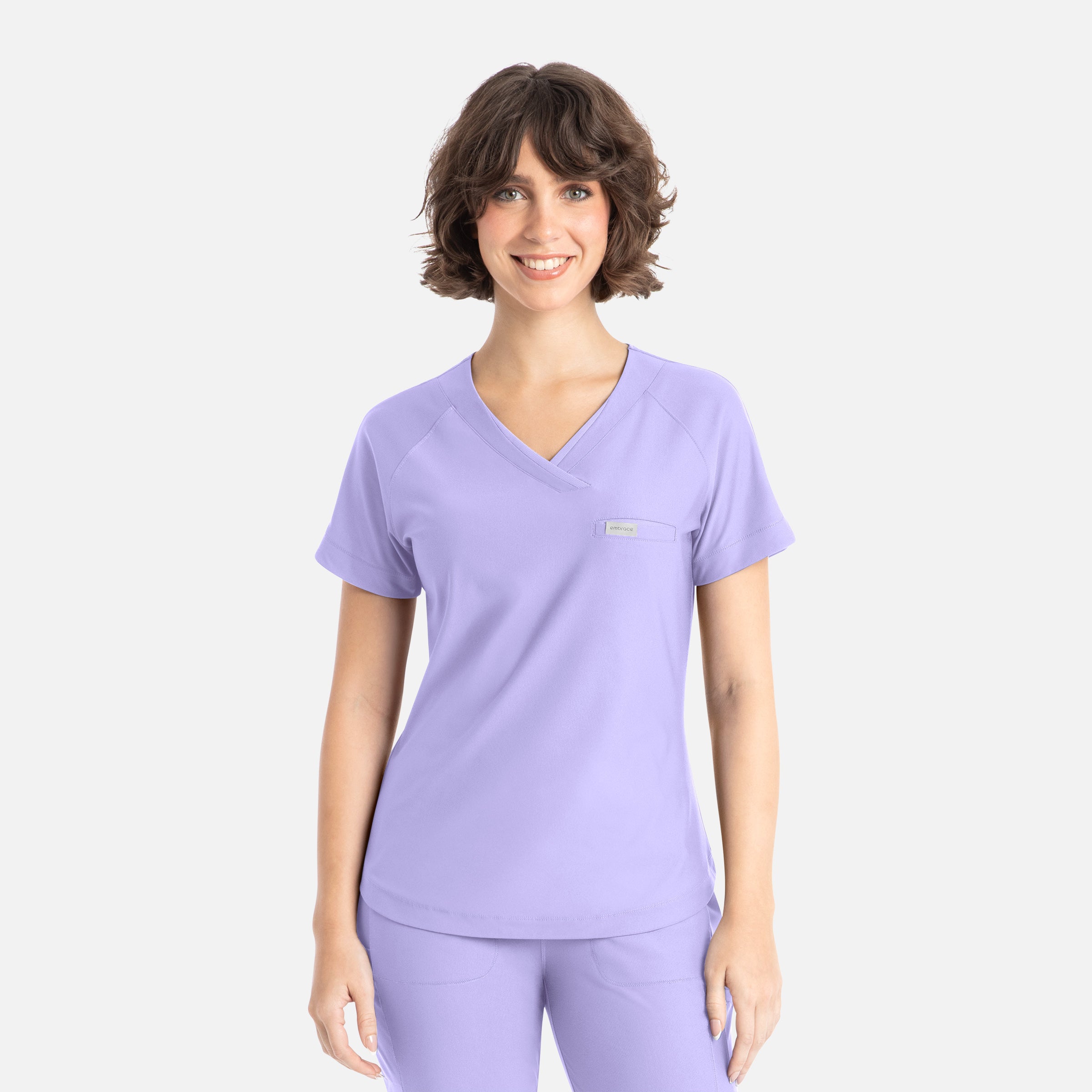 Maevn Embrace 2502 Luna - Tuckable Y-Neck Top