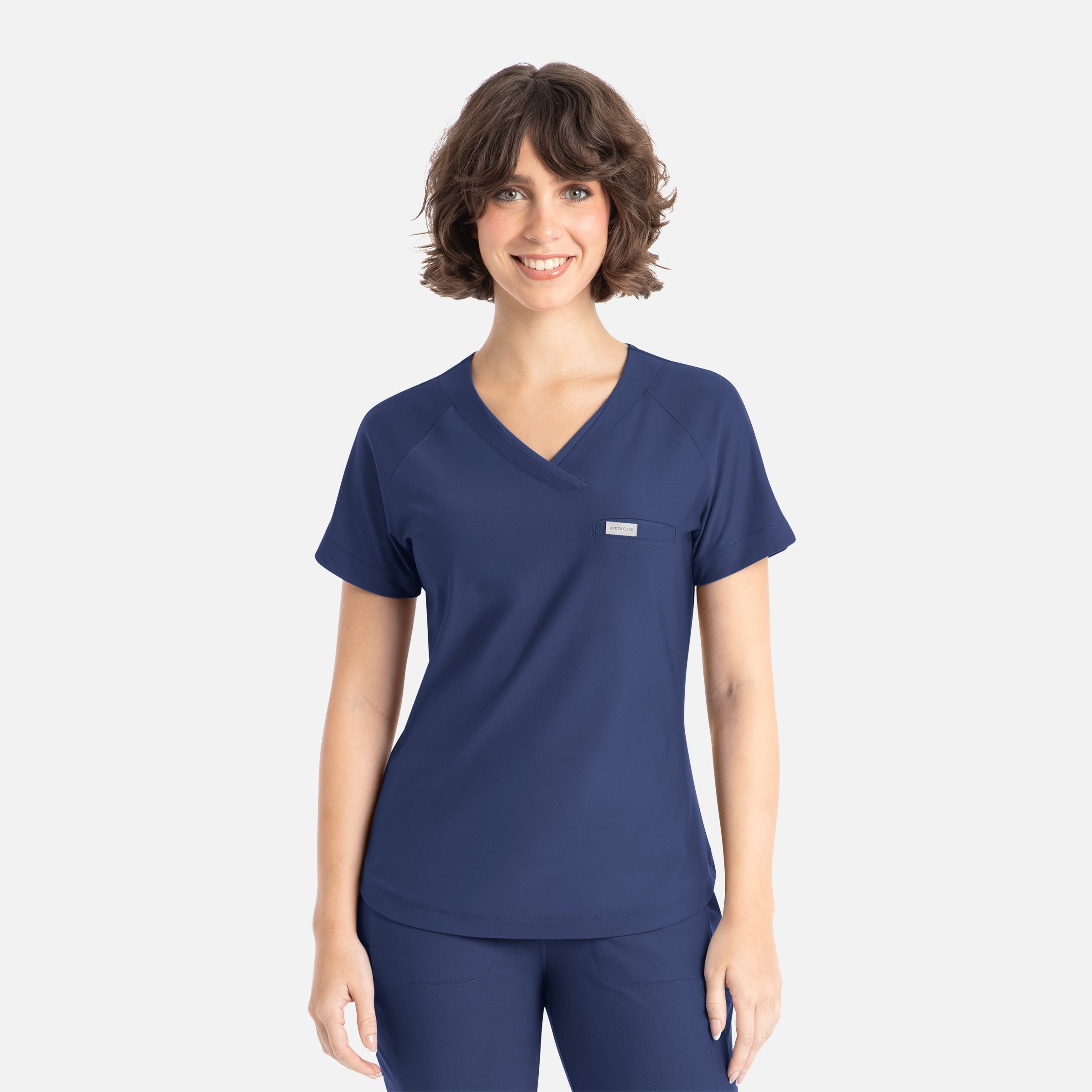 Maevn Embrace 2502 Luna - Tuckable Y-Neck Top