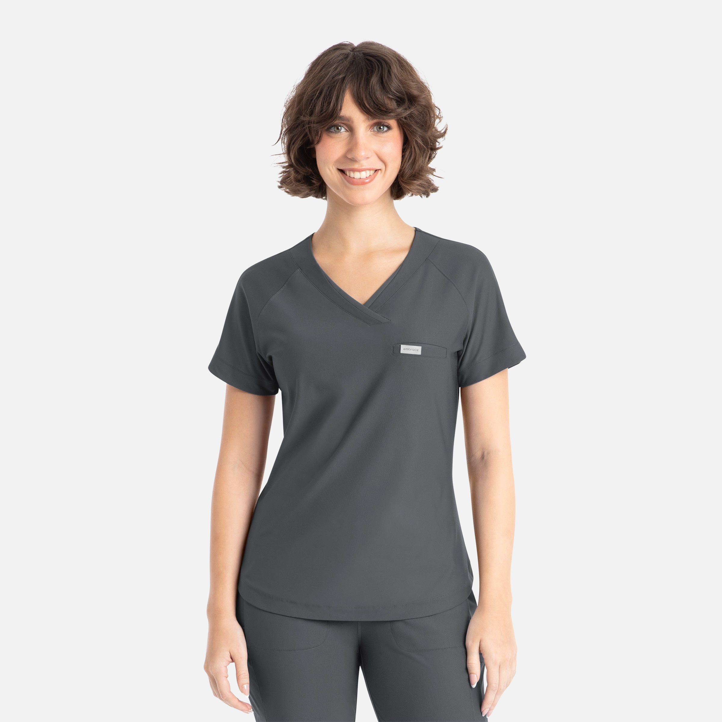 Maevn Embrace 2502 Luna - Tuckable Y-Neck Top