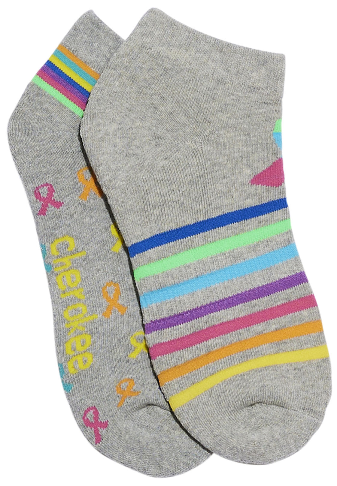 Cherokee Legwear Women's 2GOOD 2 Pr Pack Bamboo No Show Socks