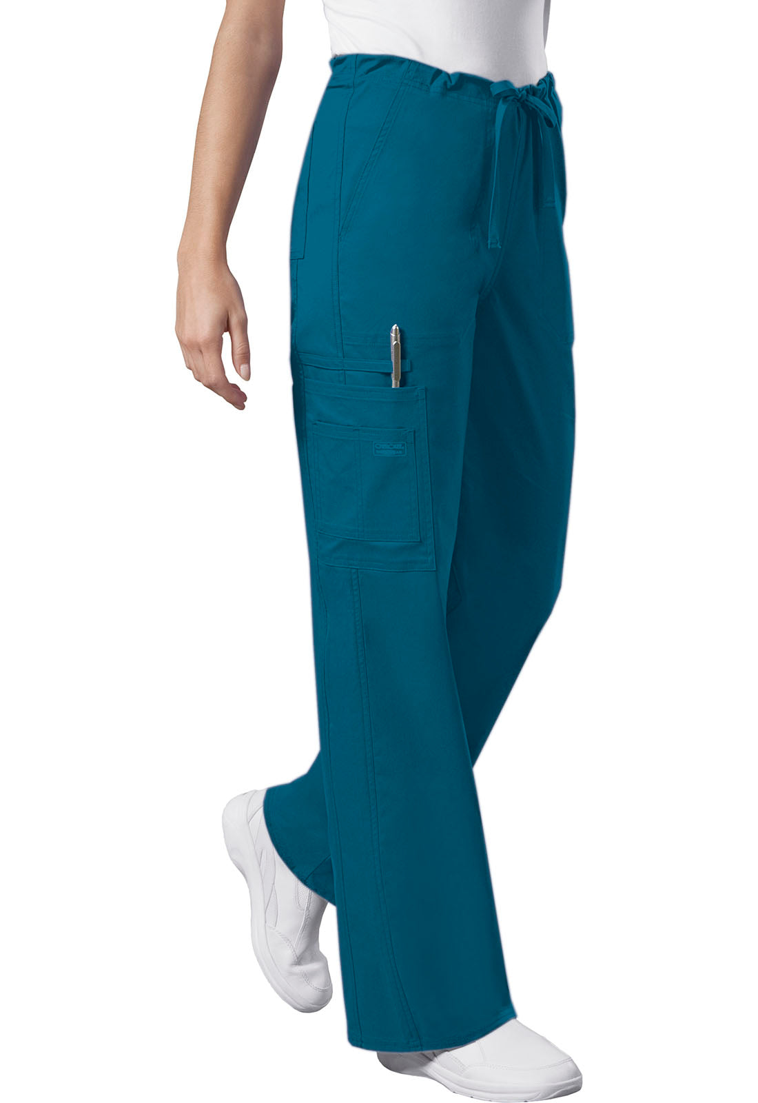 Cherokee WW Core Stretch Unisex 4043 Unisex Drawstring Cargo Pant