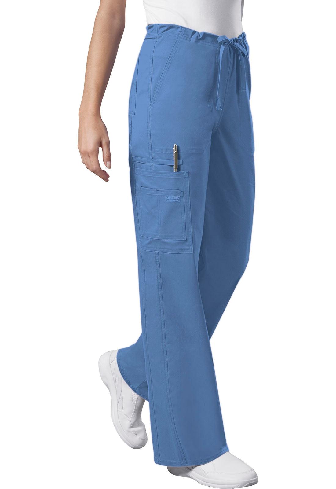 Cherokee WW Core Stretch Unisex 4043 Unisex Drawstring Cargo Pant