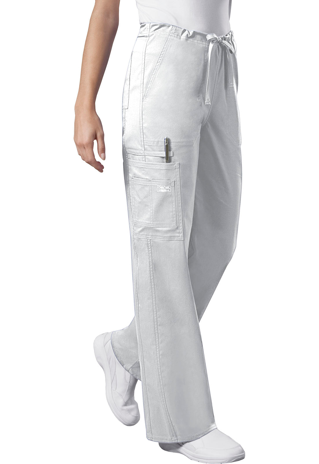 Cherokee WW Core Stretch Unisex 4043 Unisex Drawstring Cargo Pant