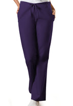 Cherokee WW Originals Women's 4101 Natural Rise Flare Leg Drawstring Pant