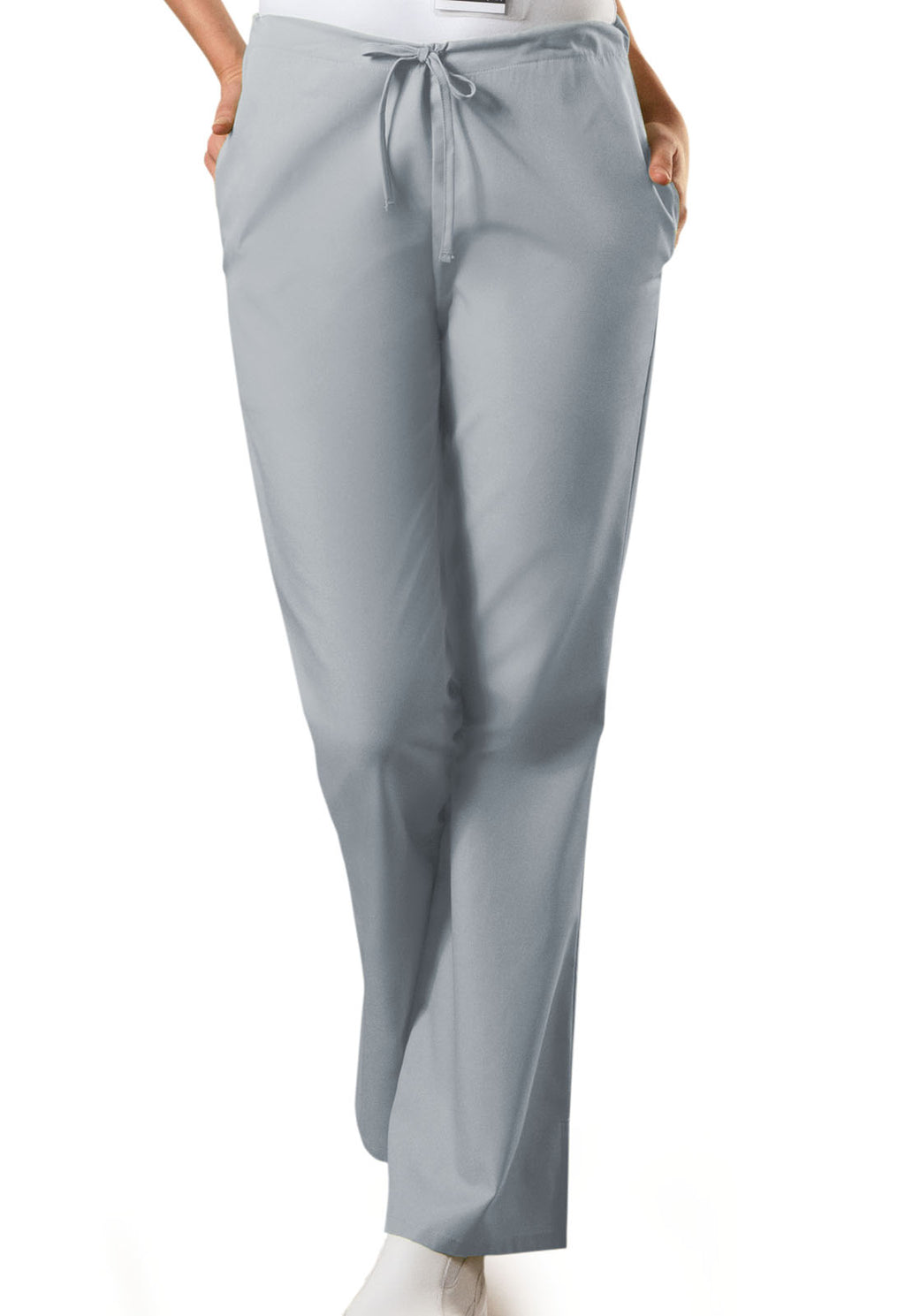 Cherokee WW Originals Women's 4101 Natural Rise Flare Leg Drawstring Pant