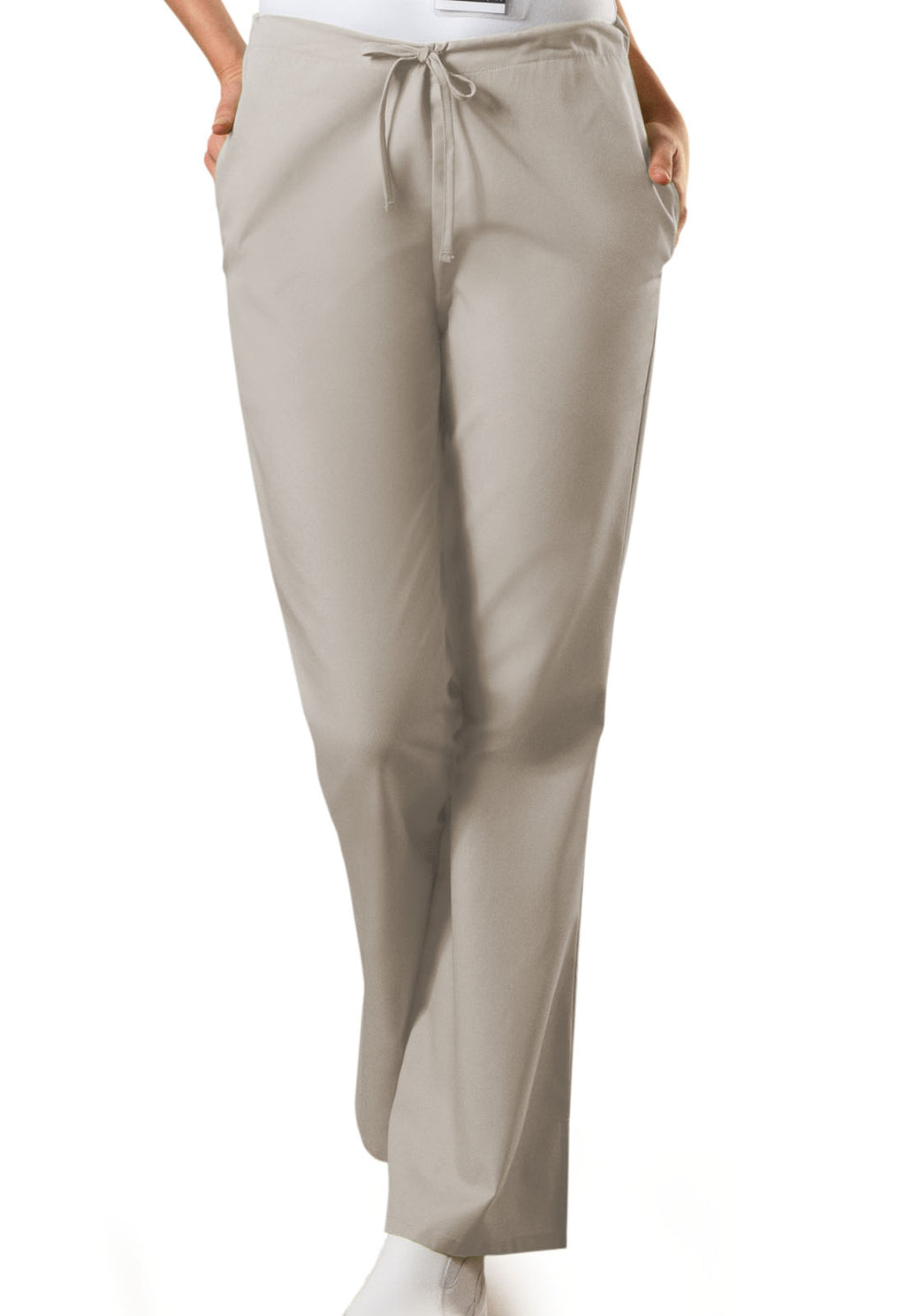 Cherokee WW Originals Women's 4101 Natural Rise Flare Leg Drawstring Pant