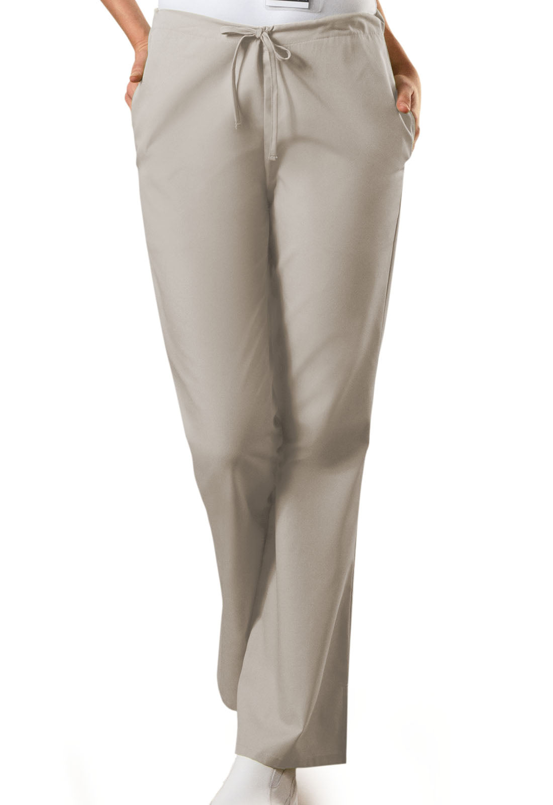 Cherokee WW Originals Women's 4101 Natural Rise Flare Leg Drawstring Pant