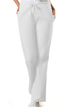 Cherokee WW Originals Women's 4101 Natural Rise Flare Leg Drawstring Pant