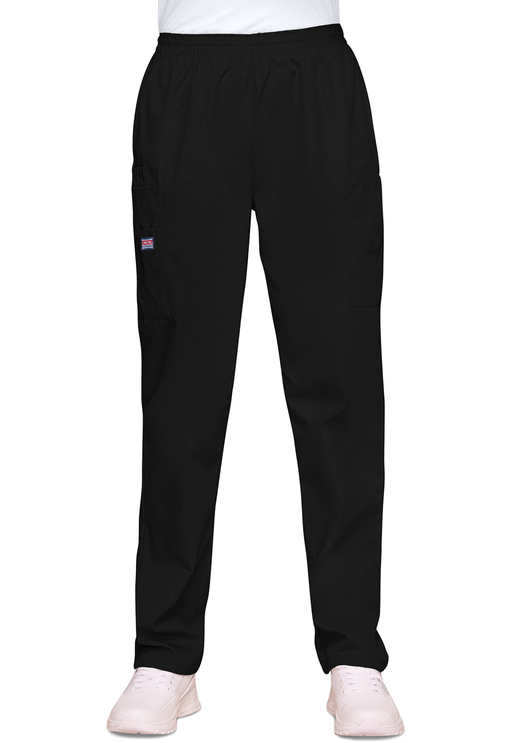 Cherokee WW Originals Women's 4200 Natural Rise Tapered Pull-On Cargo Pant