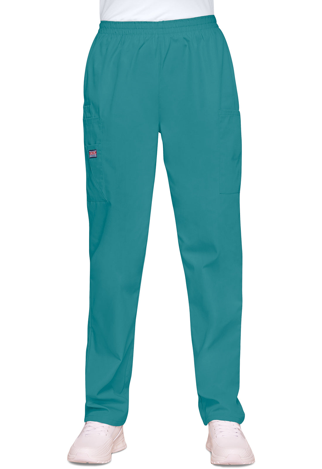 Cherokee WW Originals Women's 4200 Natural Rise Tapered Pull-On Cargo Pant