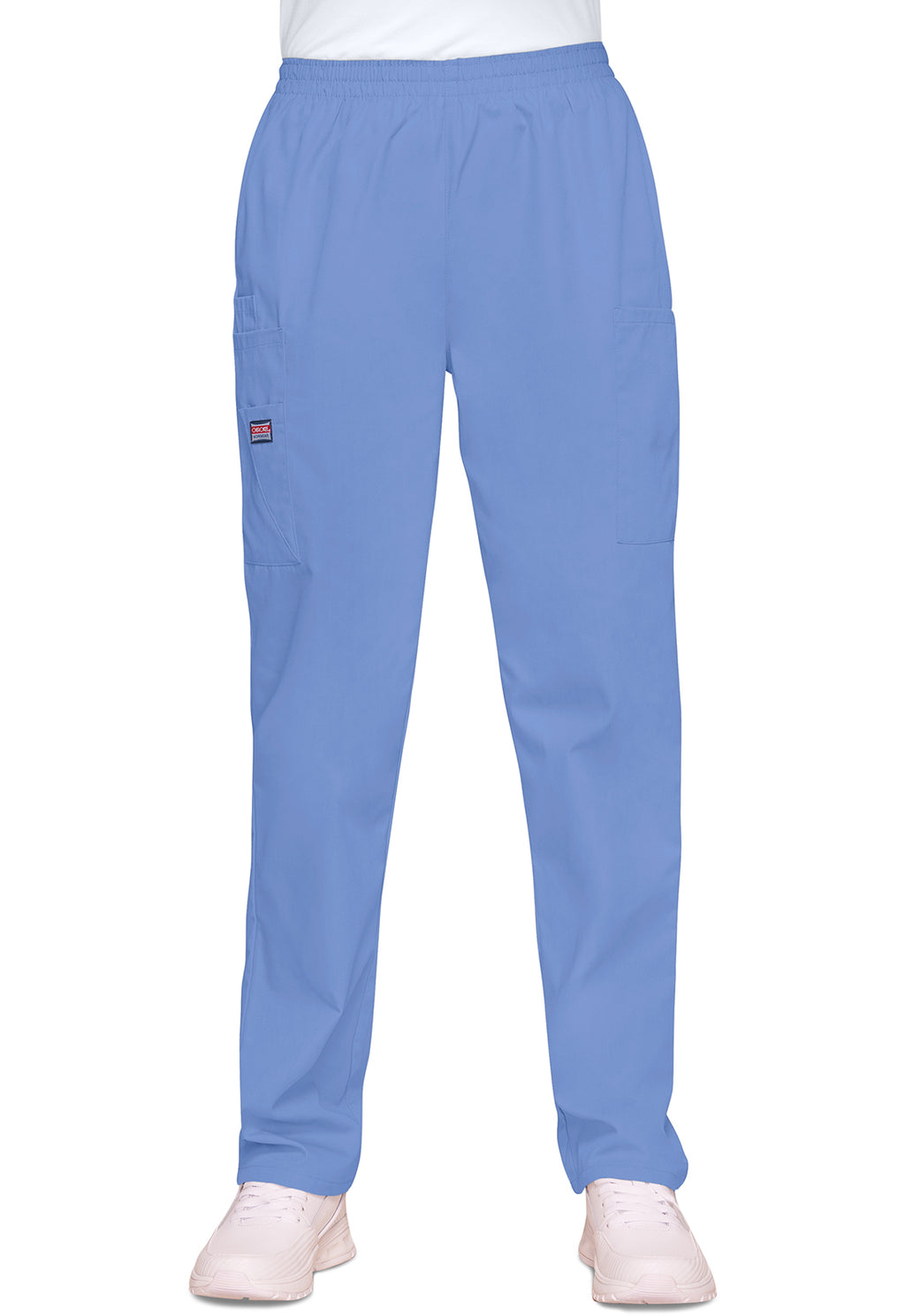 Cherokee WW Originals Women's 4200 Natural Rise Tapered Pull-On Cargo Pant