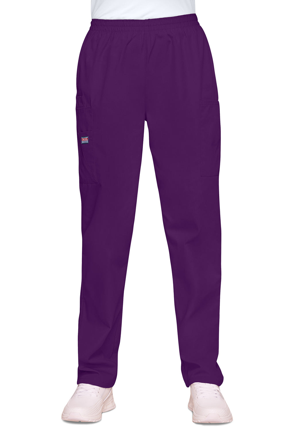 Cherokee WW Originals Women's 4200 Natural Rise Tapered Pull-On Cargo Pant