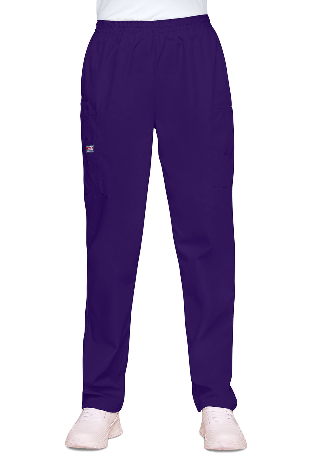 Cherokee WW Originals Women's 4200 Natural Rise Tapered Pull-On Cargo Pant