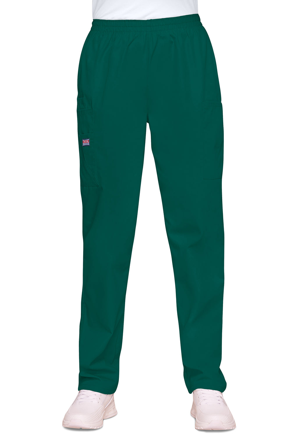 Cherokee WW Originals Women's 4200 Natural Rise Tapered Pull-On Cargo Pant