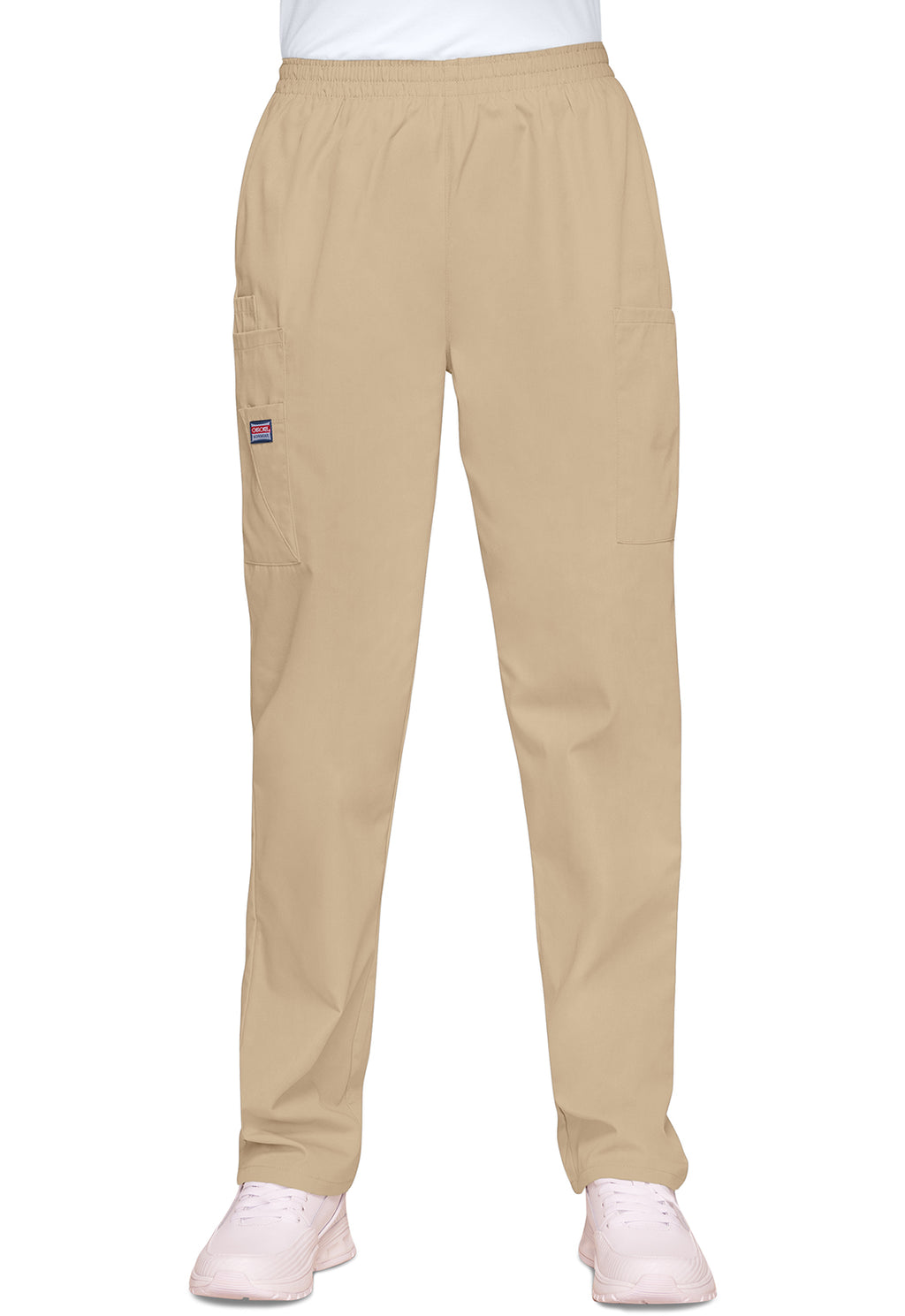 Cherokee WW Originals Women's 4200 Natural Rise Tapered Pull-On Cargo Pant