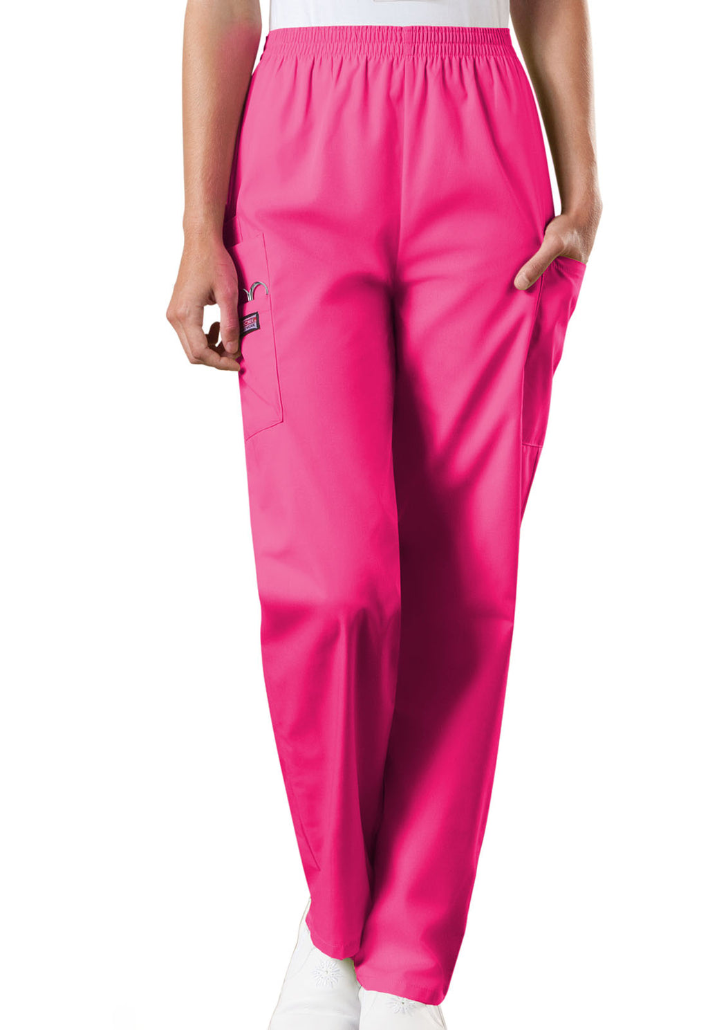 Cherokee WW Originals Women's 4200 Natural Rise Tapered Pull-On Cargo Pant