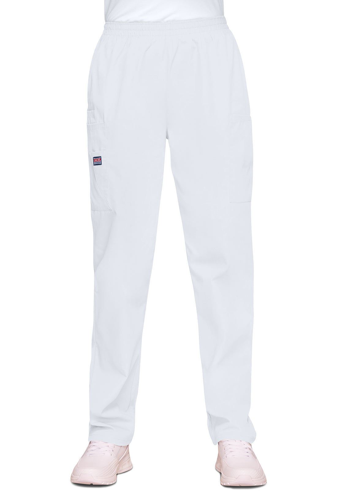 Cherokee WW Originals Women's 4200 Natural Rise Tapered Pull-On Cargo Pant