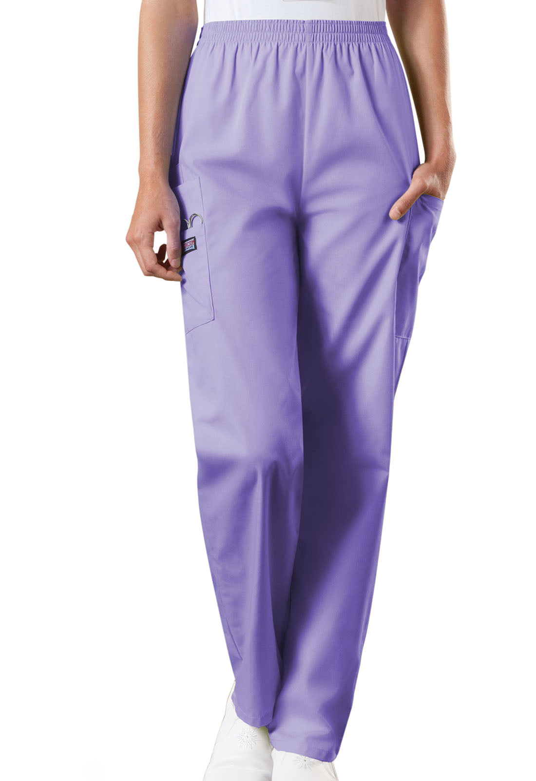 Cherokee WW Originals Women's 4200 Natural Rise Tapered Pull-On Cargo Pant