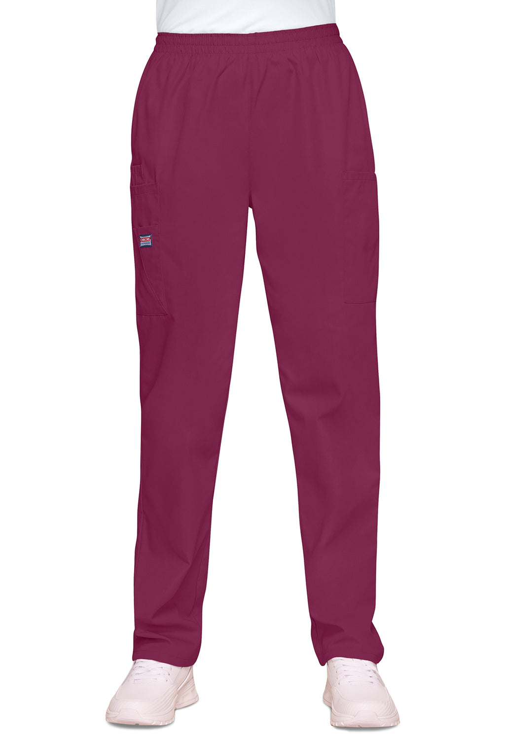 Cherokee WW Originals Women's 4200 Natural Rise Tapered Pull-On Cargo Pant