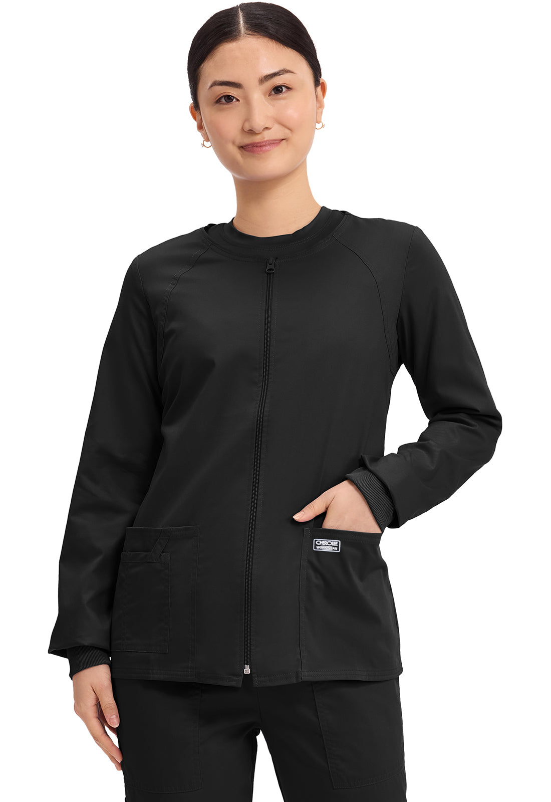 Cherokee WW Core Stretch Women's 4315 Zip Front Jacket