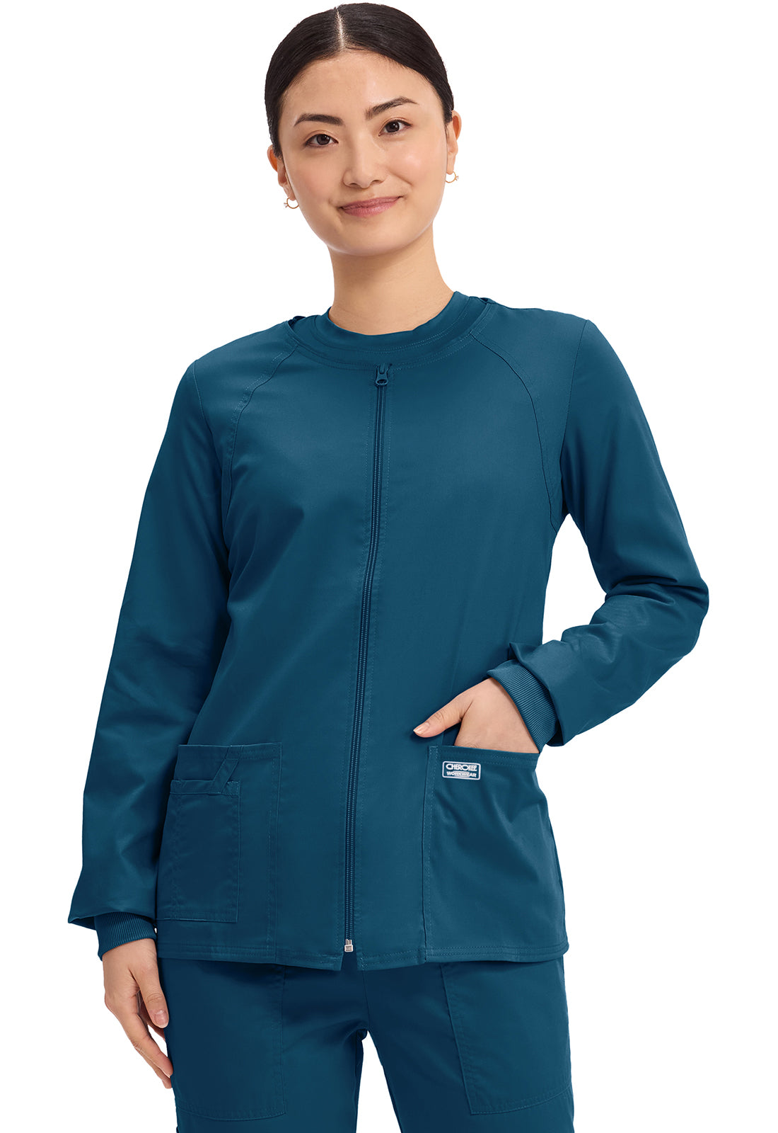Cherokee WW Core Stretch Women's 4315 Zip Front Jacket